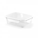 QUORIN. Obědov&aacute; krabička. Hermetick&yacute; box z borosilik&aacute;tov&eacute;ho skla 1 L - B&iacute;l&aacute;