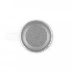 COMANECI. Двустенна бутилка от неръждаема стомана (90% рециклирана) с матово покритие 490 мл - бял