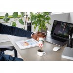 COMANECI. Двустенна бутилка от неръждаема стомана (90% рециклирана) с матово покритие 490 мл