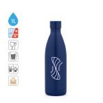 RE-BUFFON XL. Sticlă din oțel inoxidabil cu perete dublu (90% reciclat) 1L
