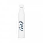 RE-BUFFON XL II. Sticlă din oțel inoxidabil cu perete dublu (90% reciclat) 1L - Alb