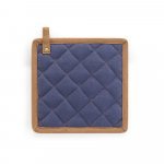 CLOVES. Potholder in canvas cotton (275 g/m&sup2;) - Blue
