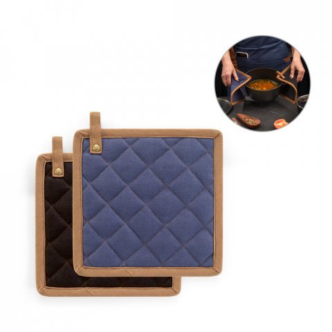 CLOVES. Potholder in canvas cotton (275 g/m&sup2;)