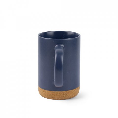 CONSTELLATION CORK. Keramikbecher mit Korkboden 320 ml - Dunkelblau