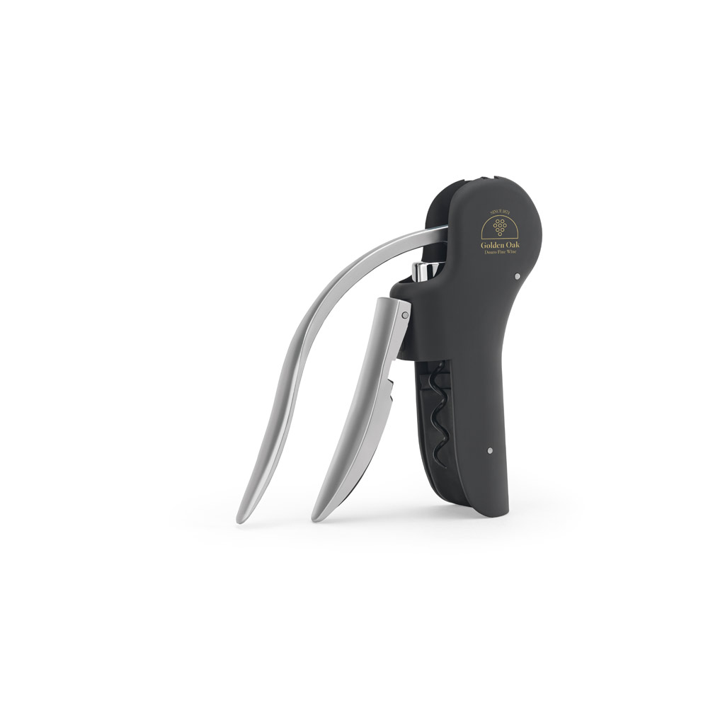 LAGREIN. Cavatappi in ABS e zinco con leva automatica per una facile apertura