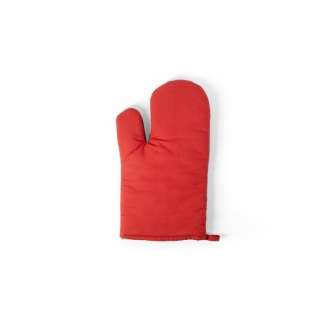 LAWSON. Guanto da cucina in cotone 100% con silicone su un lato - Rosso