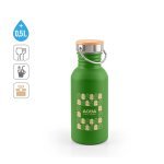 EWING. Sticlă din oțel inoxidabil cu pereți simpli (90% reciclată)