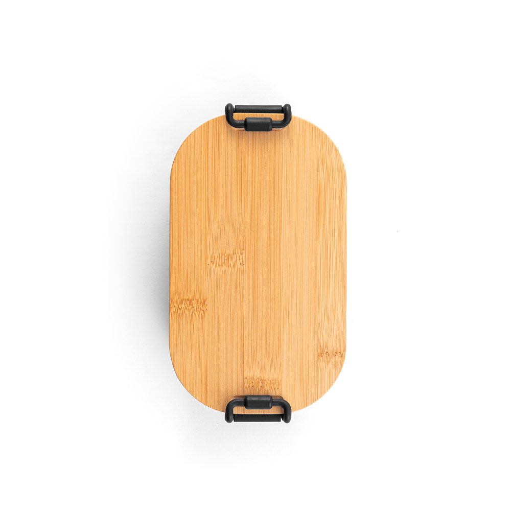 MAHLEB. Contenitore ermetico in PP con coperchioin bambù