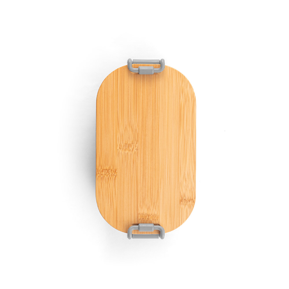 MAHLEB. Contenitore ermetico in PP con coperchioin bambù