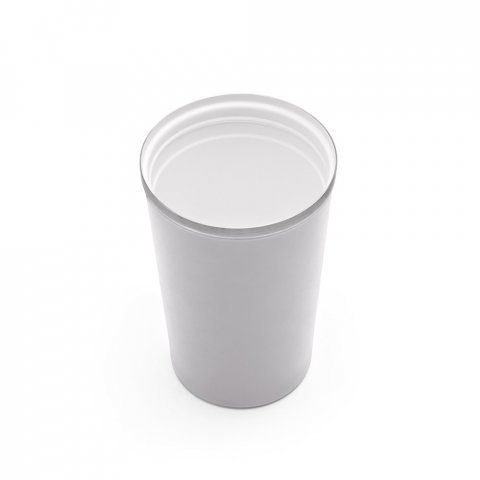 PHELPS CERAMIC. Cana de călătorie din oțel inoxidabil cu finisaj interior din ceramică, 470 ml - Gri deschis