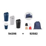 PHELPS CERAMIC. Termosmugg i rostfritt st&aring;l med keramisk insida 470 ml