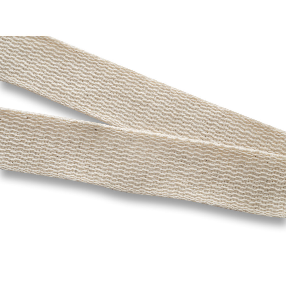 BALLINA. Lanyard 100% cotone con moschettone in metallo