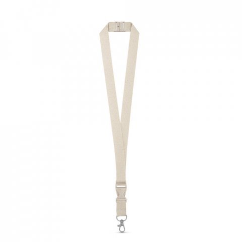 BALLINA. Lanyard &alpha;&pi;ό 100% &beta;&alpha;&mu;&beta;ά&kappa;&iota; &mu;&epsilon; &mu;&epsilon;&tau;&alpha;&lambda;&lambda;&iota;&kappa;ό &kappa;&alpha;&rho;&alpha;&mu;&pi;ί&nu;&epsilon;&rho; - &Phi;&upsilon;&sigma;&iota;&kappa;ό (&alpha;&nu;&omicron;&iota;&chi;&tau;ό)