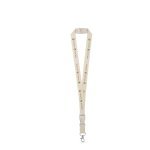 BALLINA. Lanyard &alpha;&pi;ό 100% &beta;&alpha;&mu;&beta;ά&kappa;&iota; &mu;&epsilon; &mu;&epsilon;&tau;&alpha;&lambda;&lambda;&iota;&kappa;ό &kappa;&alpha;&rho;&alpha;&mu;&pi;ί&nu;&epsilon;&rho;