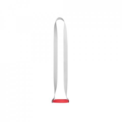 BOLTON. SET Șnur SUBLIMARE Lung II (20 mm) Duo cu suport de pahare din silicon - 302 - Roșu