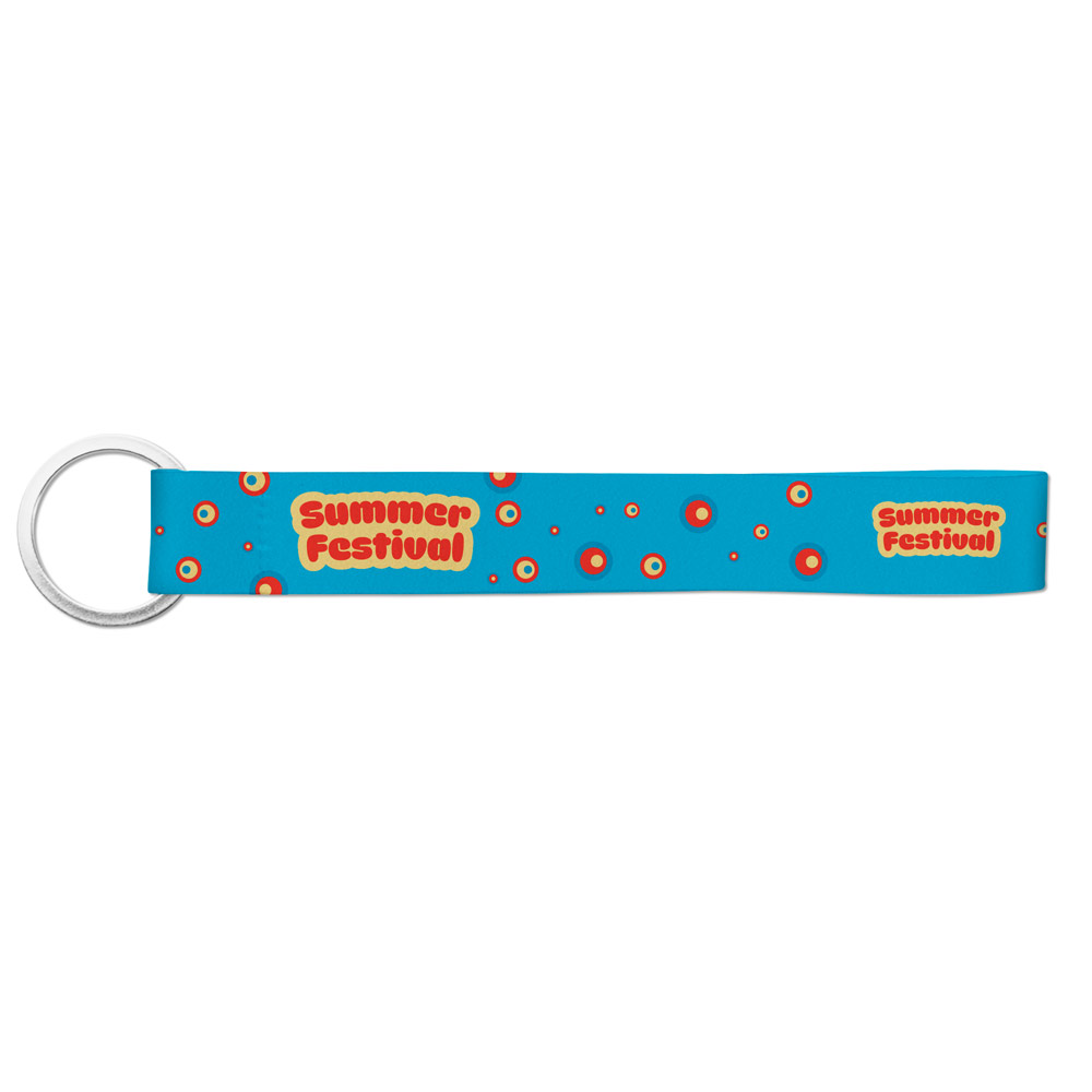 TELFORD. SET Lanyard SUBLIMATION Corto II (20 mm) con Anello Ø 32 mm
