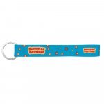 TELFORD. SET Lanyard SUBLIMATION Short II (20 mm) with ring &Oslash; 32 mm - 301 - White