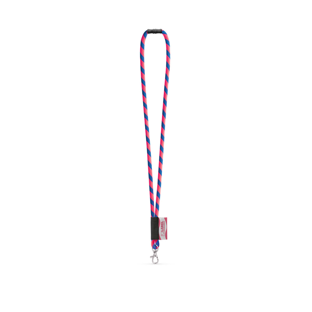 WISBECH. Lanyard in poliammide personalizzato