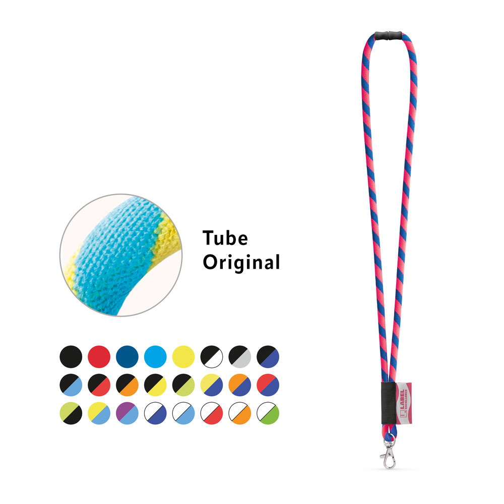 WISBECH. Lanyard in poliammide personalizzato