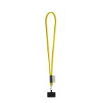 GOSPORT. SET Tub Lanyard Lung (&Oslash; 7 mm) cu carabinier de 9 mm și suport pentru telefon mobil - 310 - Galben