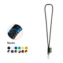 MANSFIELD. SET Lanyard NAUTIC Long (&Oslash; 7 mm) with Hook Trigger Snap 9 mm and safety lock &Oslash; 7 mm