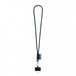 STAFFORD. SET Lanyard NAUTIC Long (&Oslash; 7 mm) with Hook Trigger Snap 9 mm and smartphone holder - 300 - Black