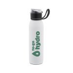 LEMIEUX. Sportflasche aus Edelstahl (90 % recycelt) 670 ml - Wei&szlig;