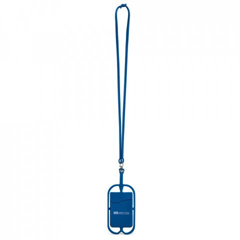 NICOLAUS. Suport pentru card cu suport pentru smartphone - Albastru Royal