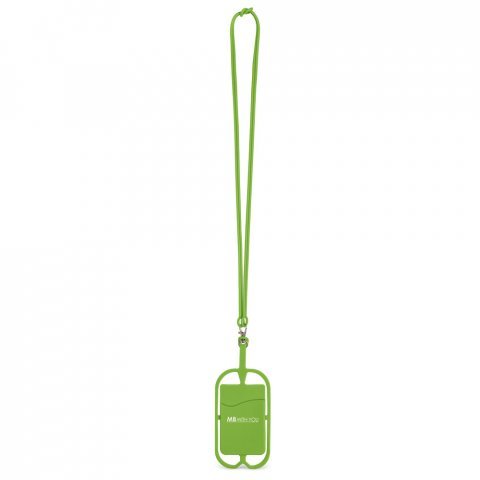 NICOLAUS. Suport pentru card cu suport pentru smartphone - Verde deschis