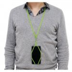 NICOLAUS. Suport pentru card cu suport pentru smartphone - Verde deschis