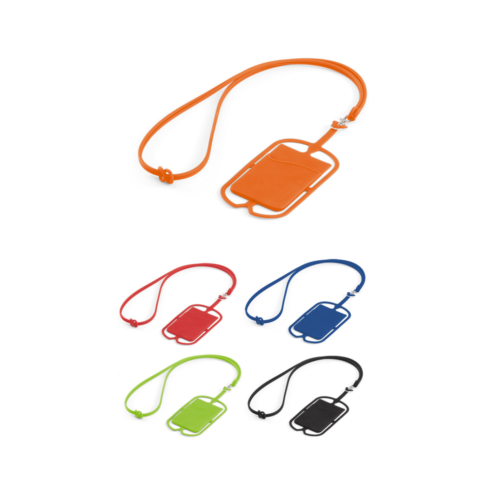 NICOLAUS. Porta tessere con supporto per cellulare