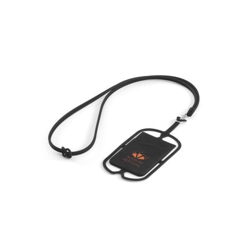 NICOLAUS. Kortholder med smartphone holder