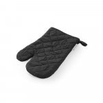 RICKEY. Cotton (60% recycled) Kitchen glove - Black
