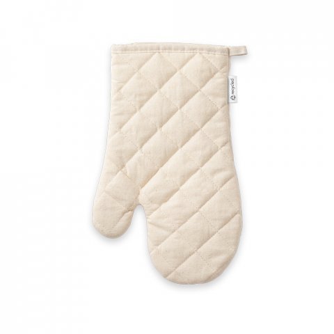 RICKEY. Cotton (60% recycled) Kitchen glove - Light natural