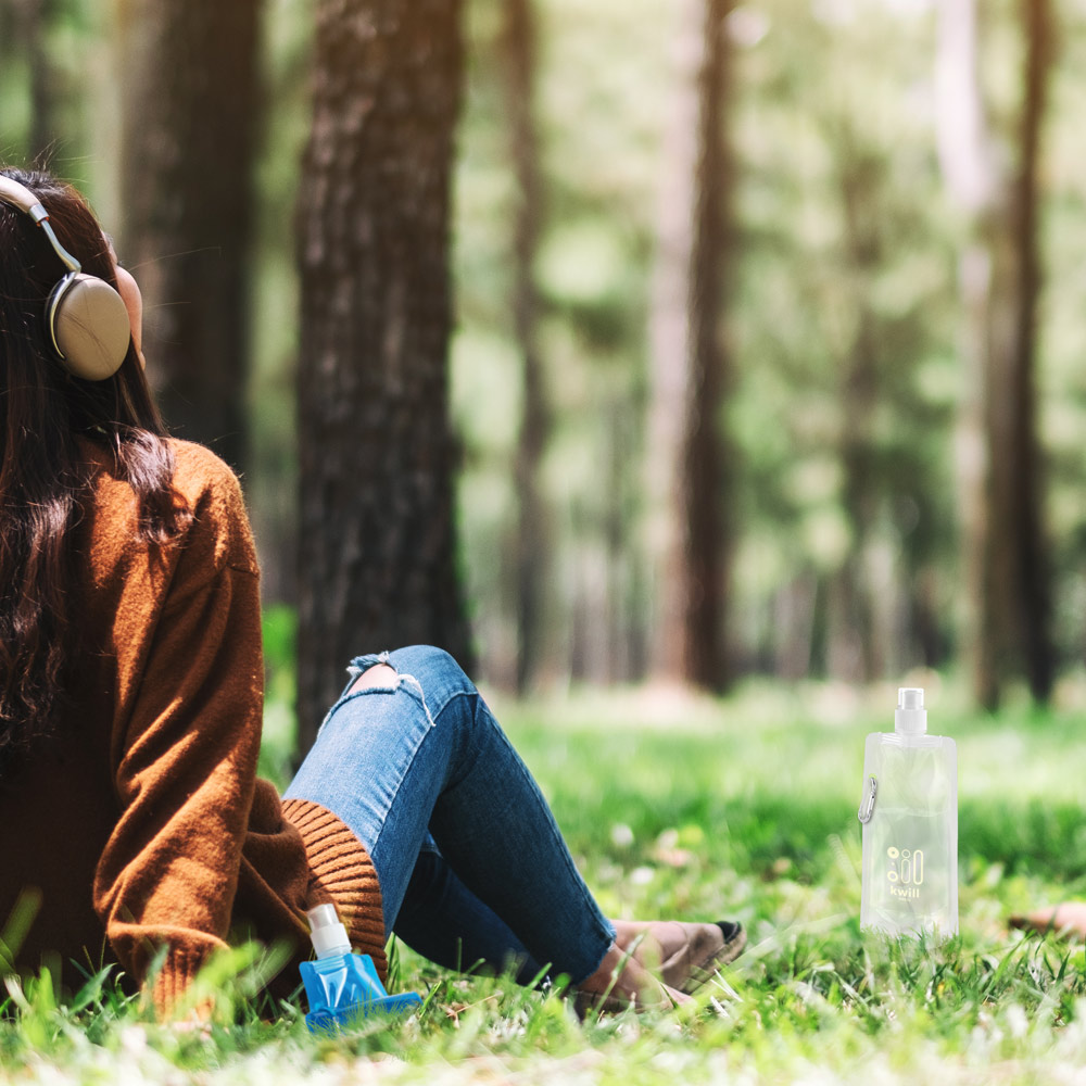 KWILL. Borraccia pieghevole in PE 460 mL