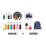 RAISE. &Uuml;veg &eacute;s rozsdamentes ac&eacute;l sport palack 520 mL