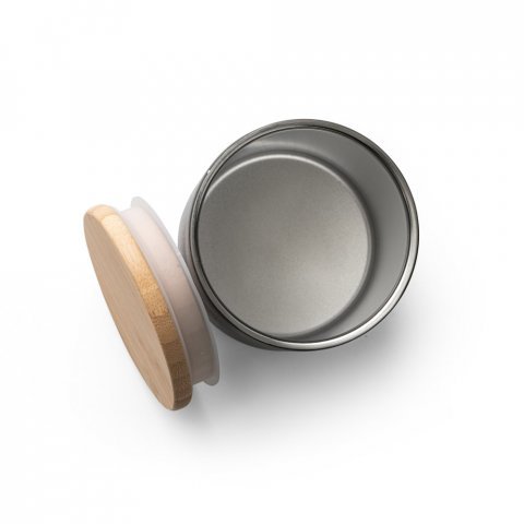 NORRE TUMBLER. Bicchiere in acciaio inox (riciclata al 36%) a doppio corpo con isolamento sottovuoto 370 mL - Nero