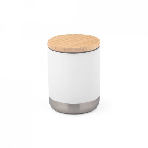 NORRE TUMBLER. Bicchiere in acciaio inox (riciclata al 36%) a doppio corpo con isolamento sottovuoto 370 mL - Bianco