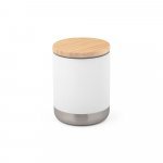 NORRE TUMBLER. Bicchiere in acciaio inox (riciclata al 36%) a doppio corpo con isolamento sottovuoto 370 mL - Bianco