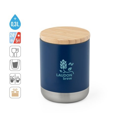 NORRE TUMBLER. Vakuumska &scaron;olja od nerđajućeg čelika sa dvostrukim zidom, 370 ml