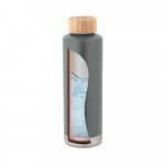 NORRE BOTTLE. Sticlă de vid din oțel inoxidabil (36% reciclată) cu perete dublu 640 mL - Gri inchis
