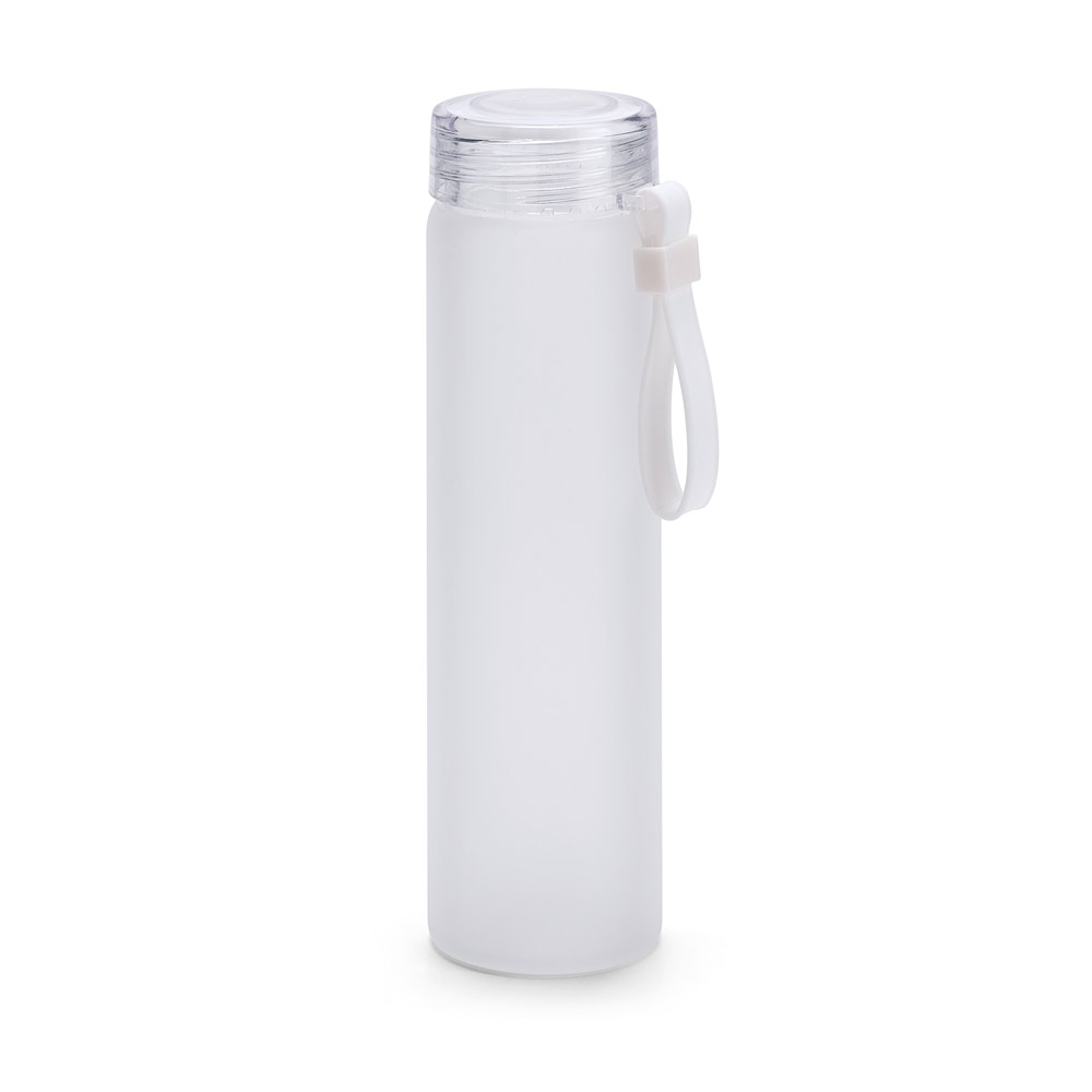 WILLIAMS. Borraccia in vetro borosilicato con tappo in AS 470 mL