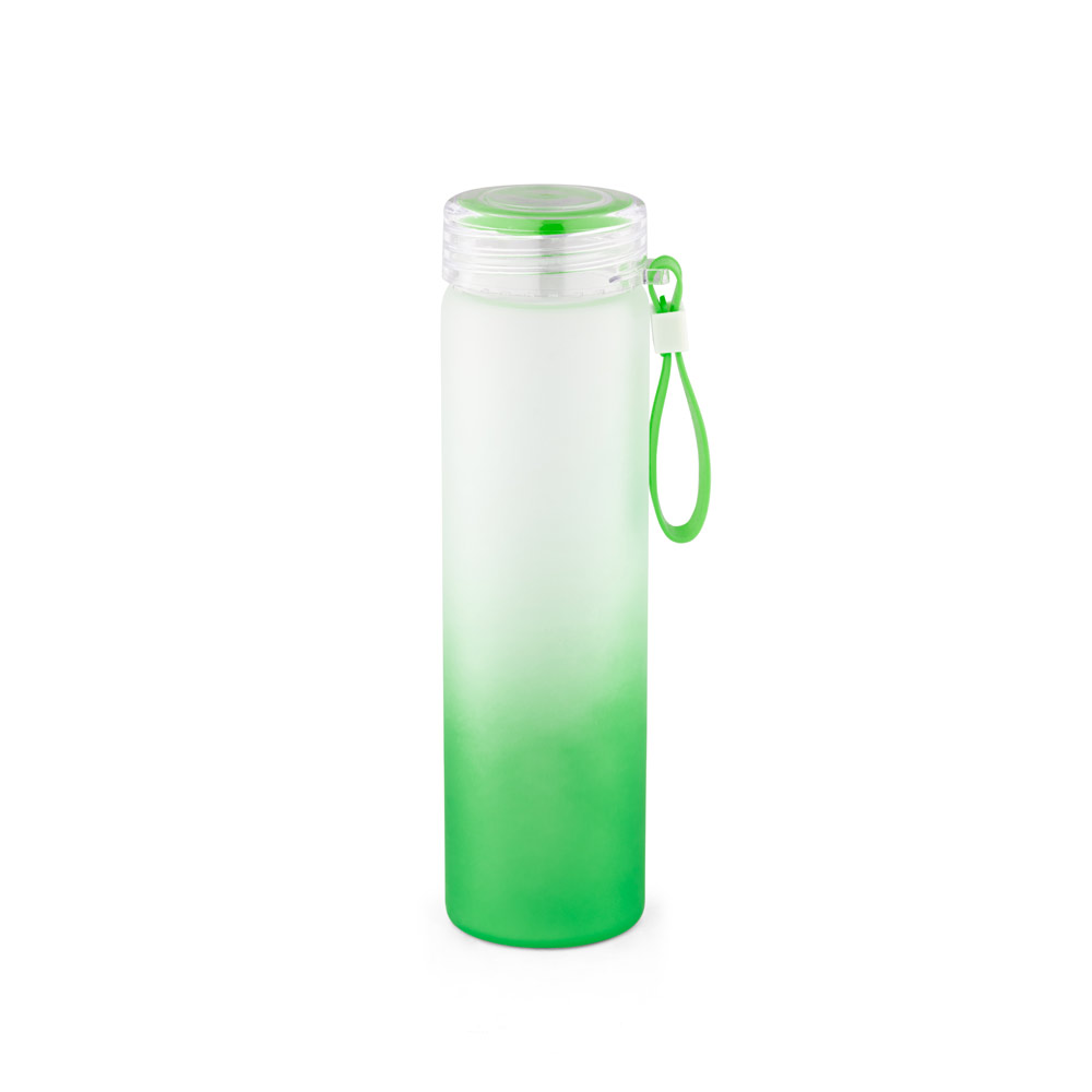 WILLIAMS. Borraccia in vetro borosilicato con tappo in AS 470 mL