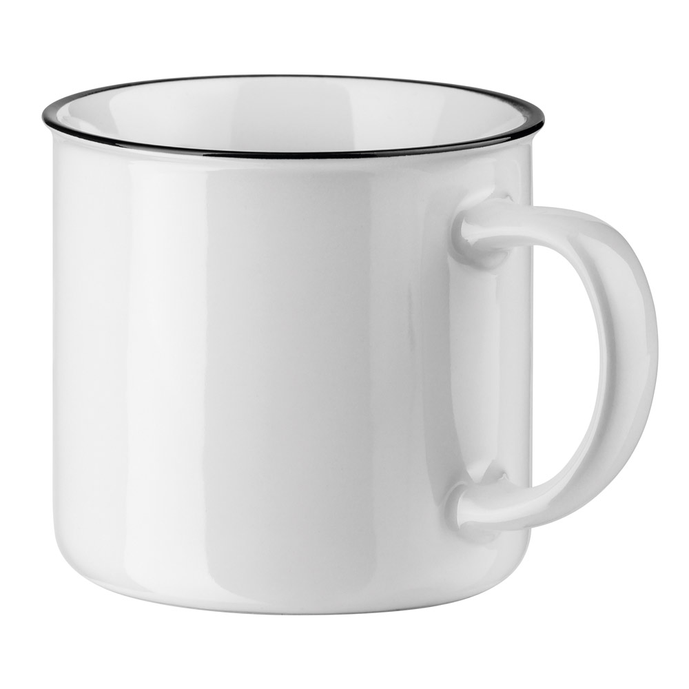 VERNON WHITE. Tazza in ceramica da 340 mL