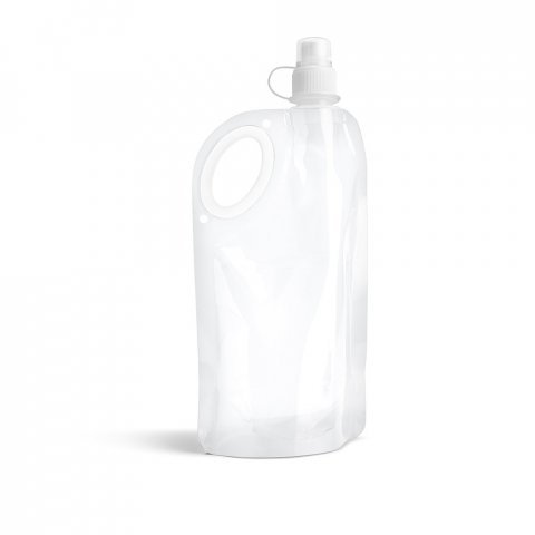 HIKE. Сгъваема бутилка - бял