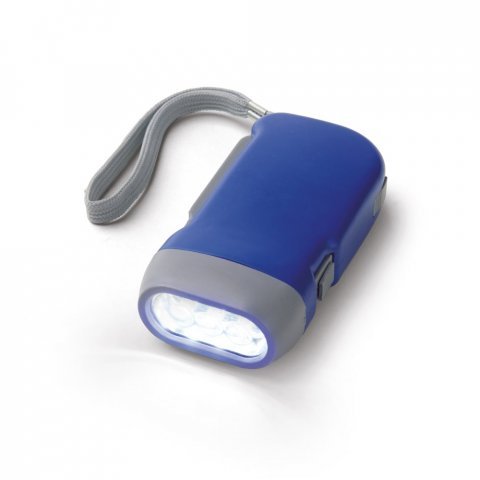 EDDIE. Torcia diamo con 3 LED - Blu