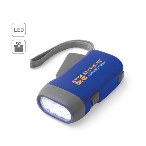 EDDIE. Dynamo torch with 3 LEDs