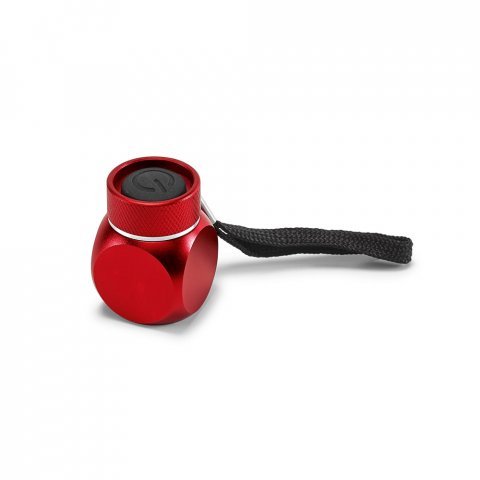 LOUIS. Linterna de aluminio con 6 leds - Rojo