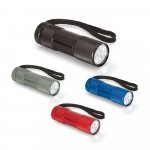 FLASHY. Torcia in alluminio con 9 LED