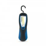 PAVIA. ABS flashlight with LED COB - Blue